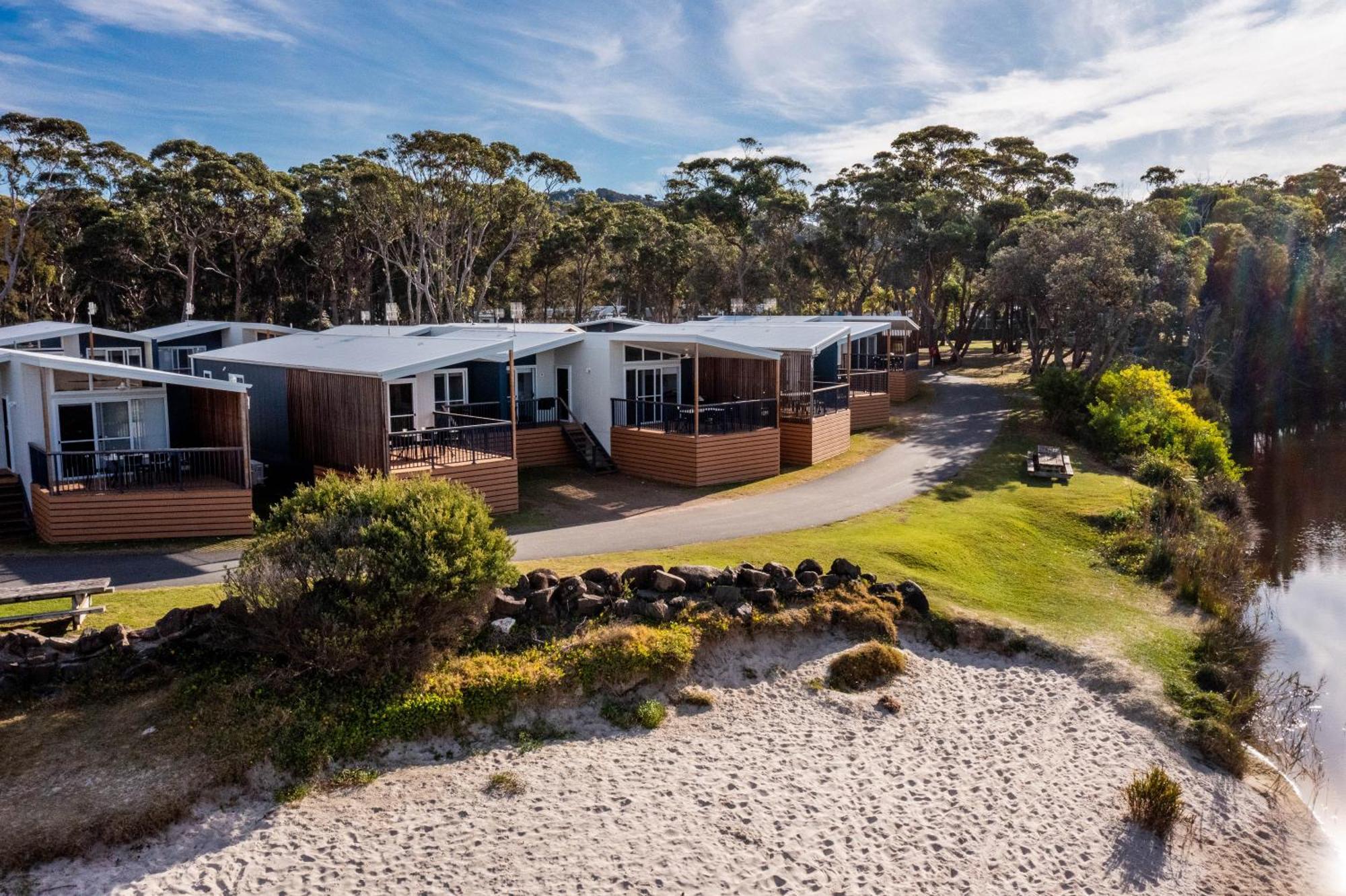 Big4 Tasman Holiday Parks - Racecourse Beach Bawley Point Bagian luar foto