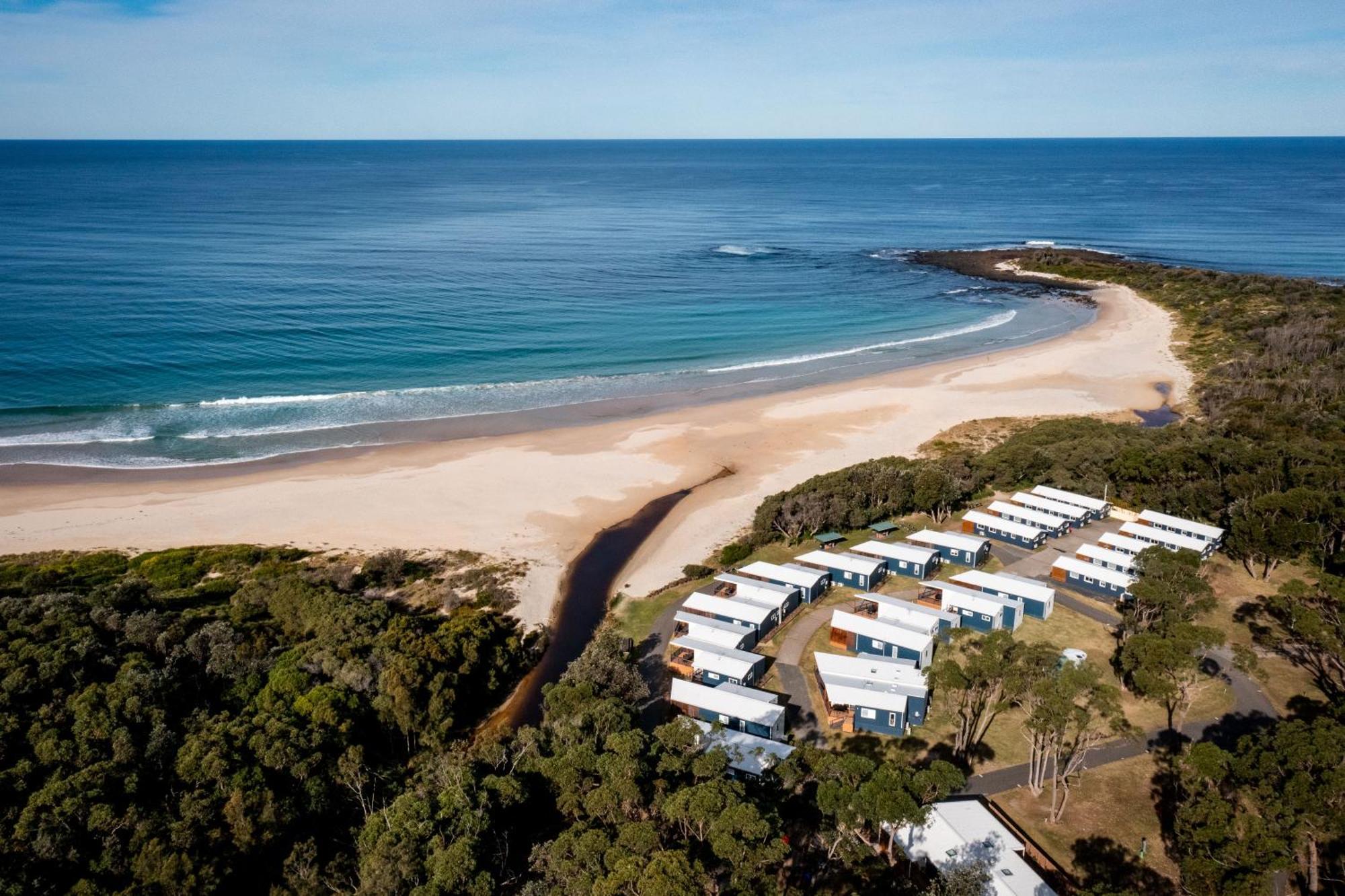 Big4 Tasman Holiday Parks - Racecourse Beach Bawley Point Bagian luar foto